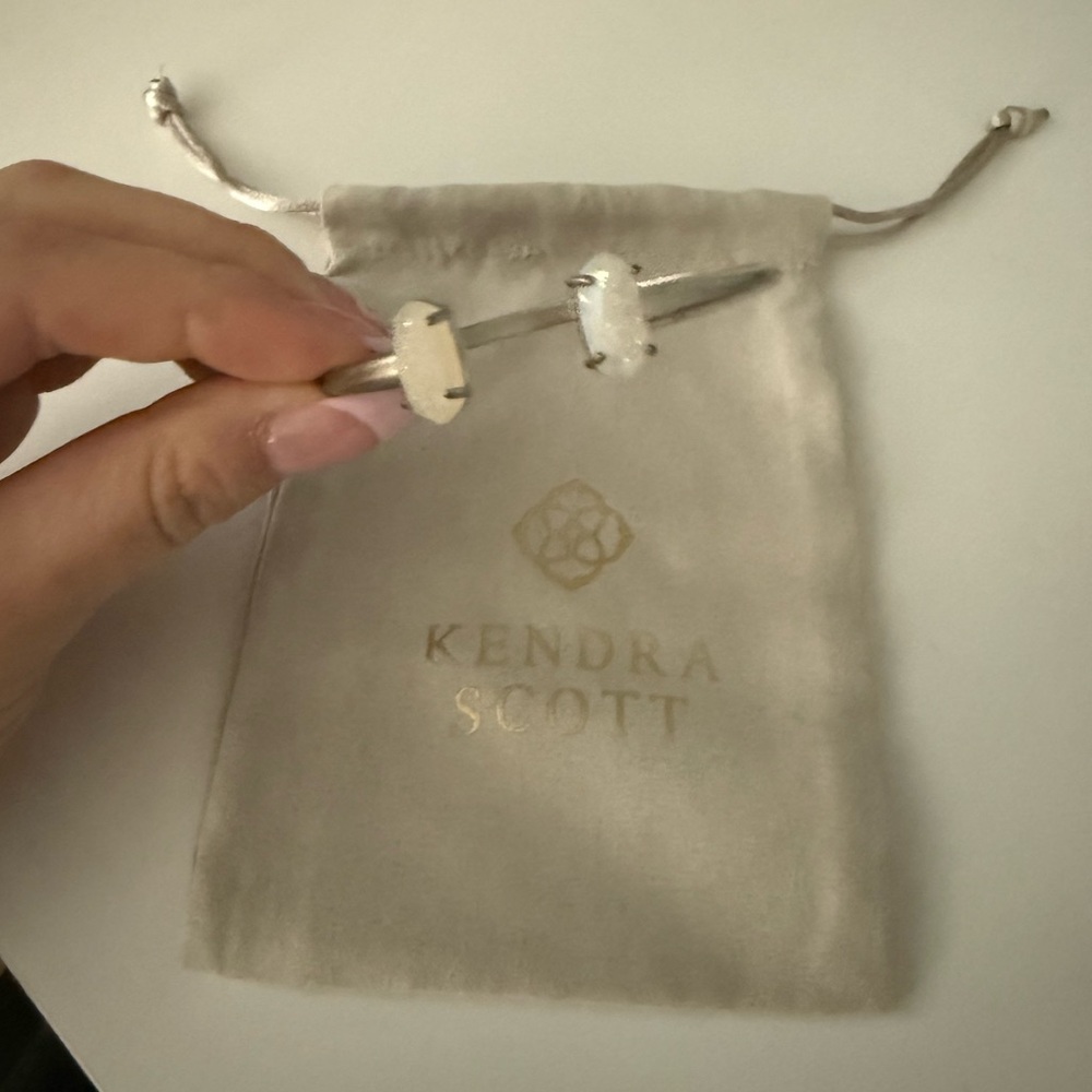 Kendra Scott silver cuff bracelet